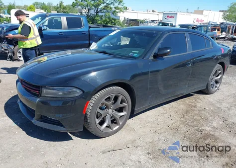 2015 Dodge Charger Sxt из США, поврежденный, VIN 2C3CDXHG3FH836762